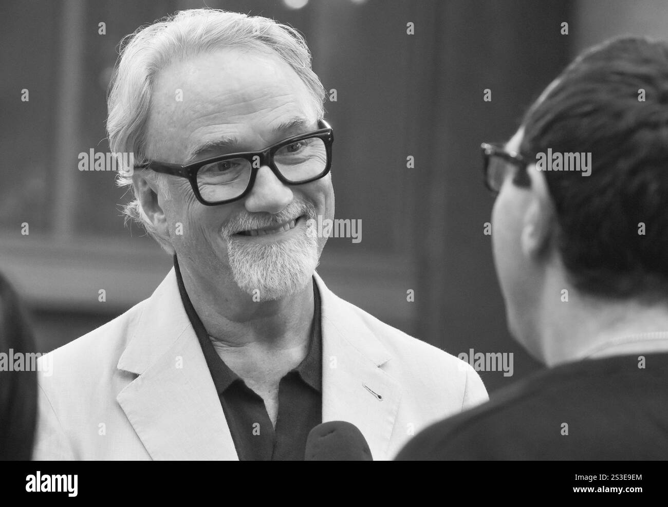 David Fincher assiste à la première « The Killer » lors du BFI London film Festival, au Southbank Centre, Royal Festival Hall à Londres, en Angleterre. Jeudi 5 octobre 2023 Banque D'Images