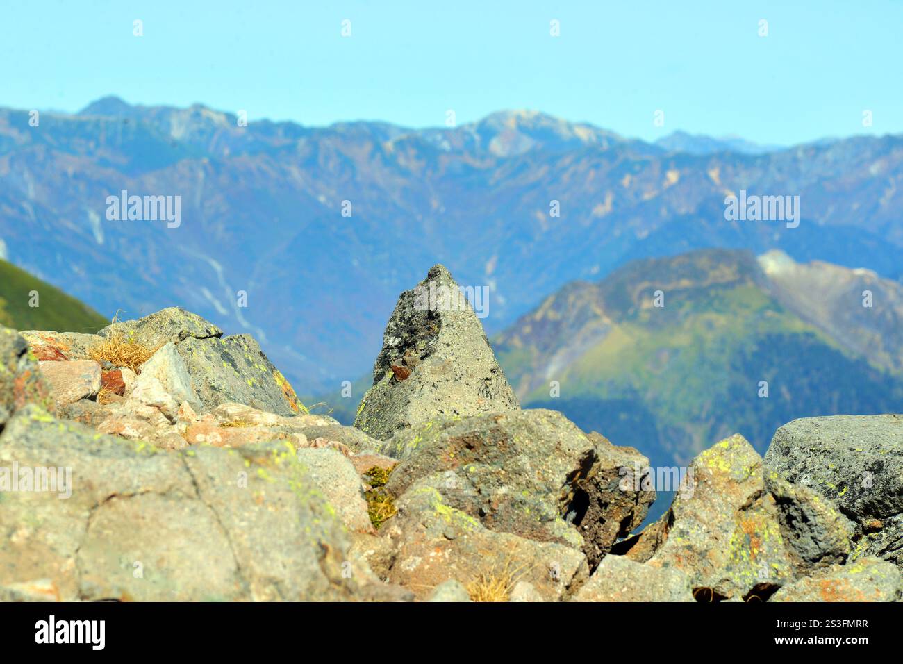 Mont Norikura, Alpes japonaises, Matusumoto, Japon Banque D'Images