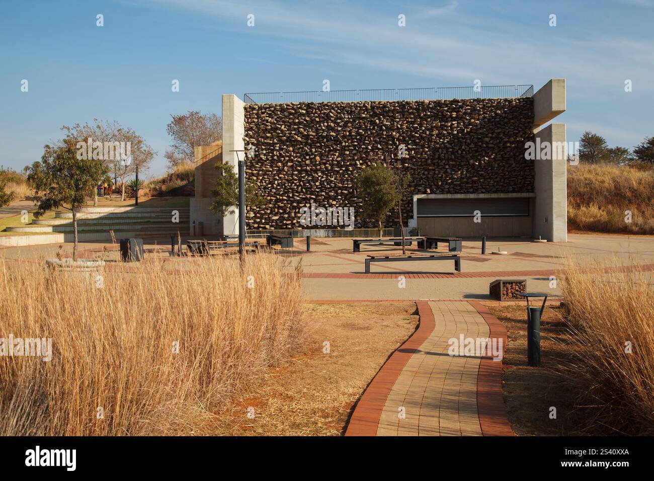 Le site archéologique du berceau de Humakind à Gauteng, Afrique du Sud Banque D'Images