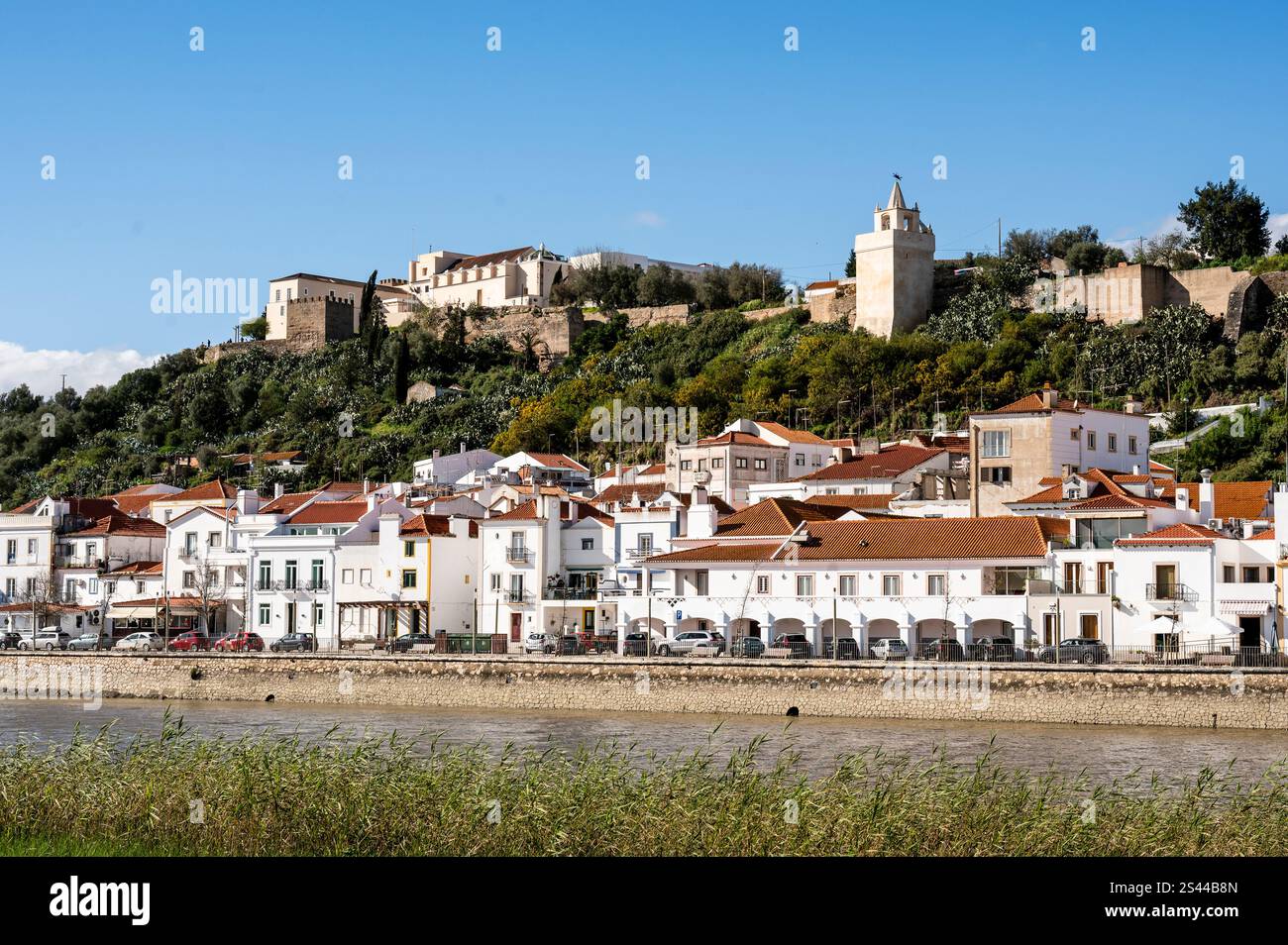 Belle vue sur Alcacer do Sal, Setubal Disctrict, Portugal Banque D'Images