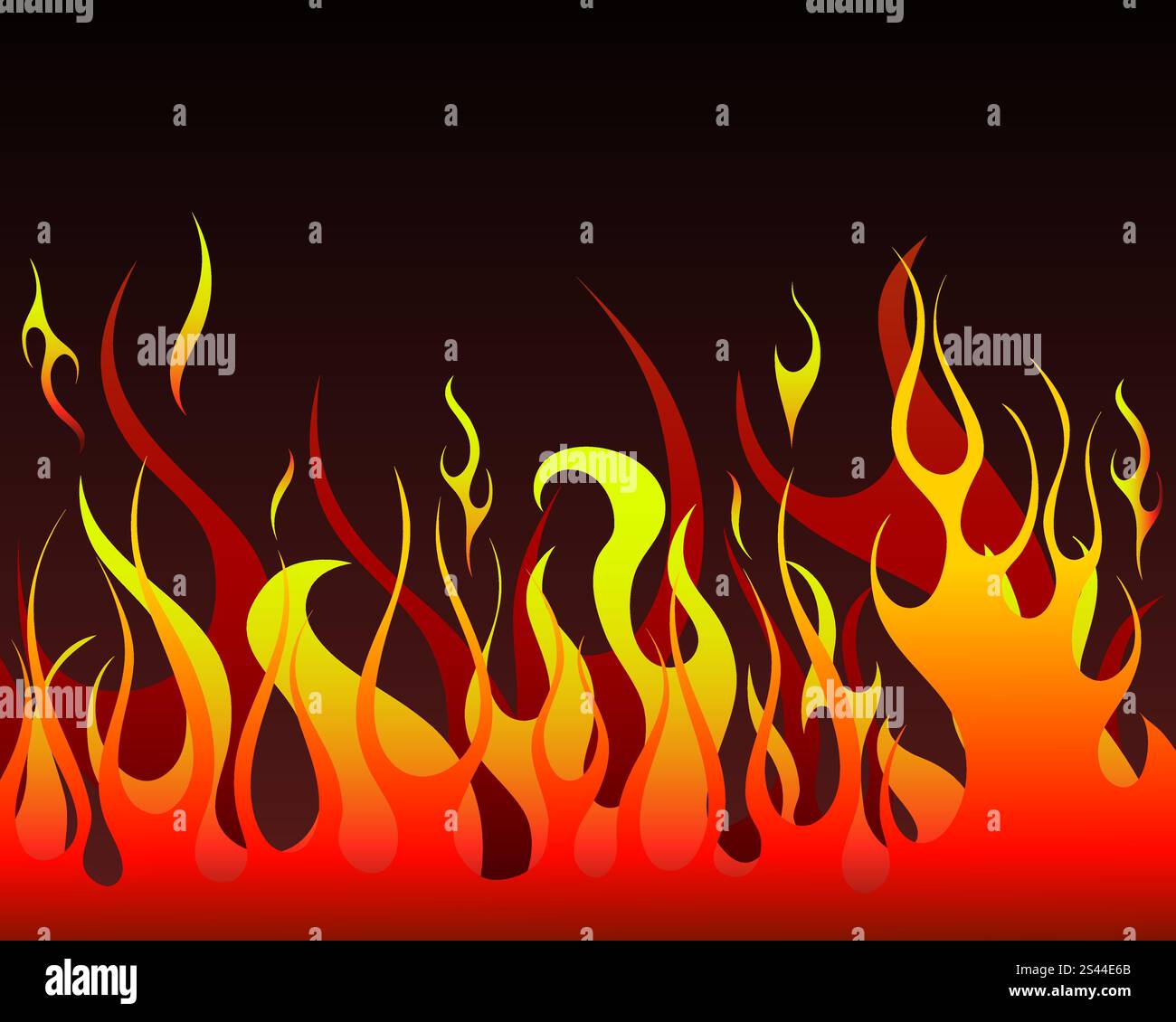 Inferno fire vector background pour l'utilisation de conception Illustration de Vecteur