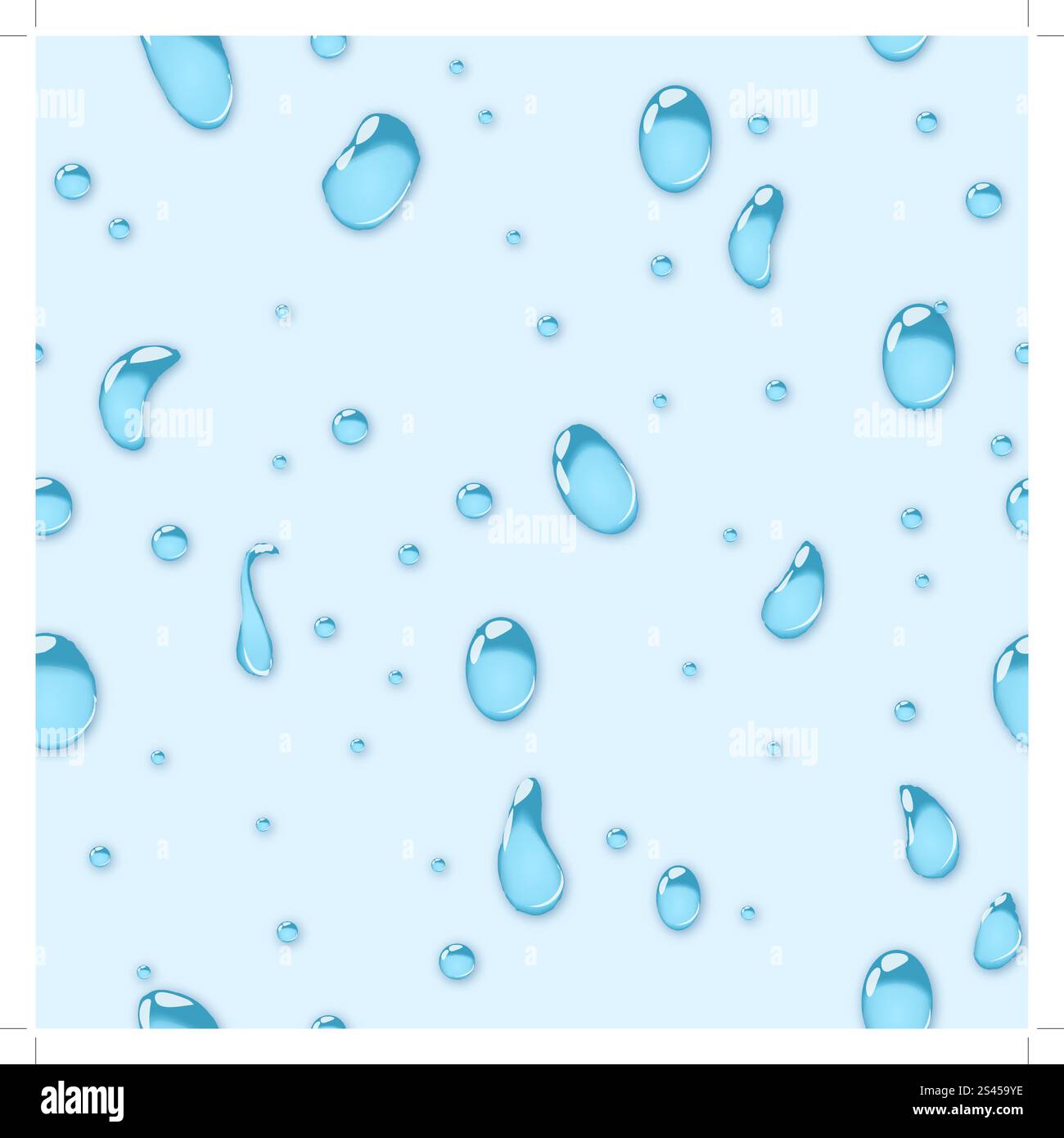Abstract vector background transparent de l'eau avec des bulles d'air Illustration de Vecteur