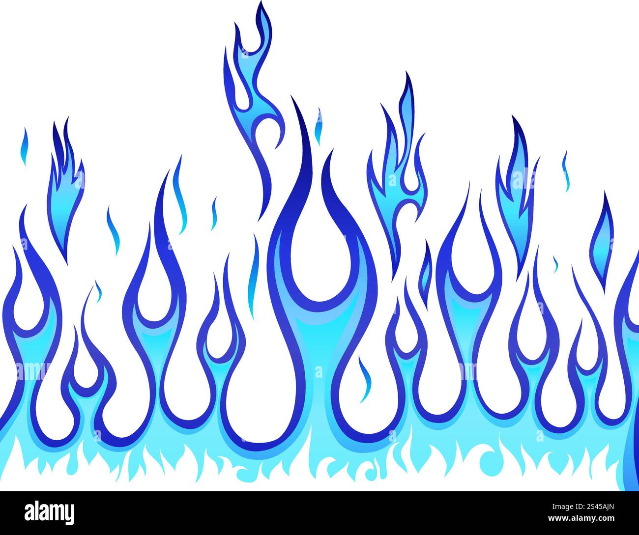 Inferno fire vector background pour l'utilisation de conception Illustration de Vecteur