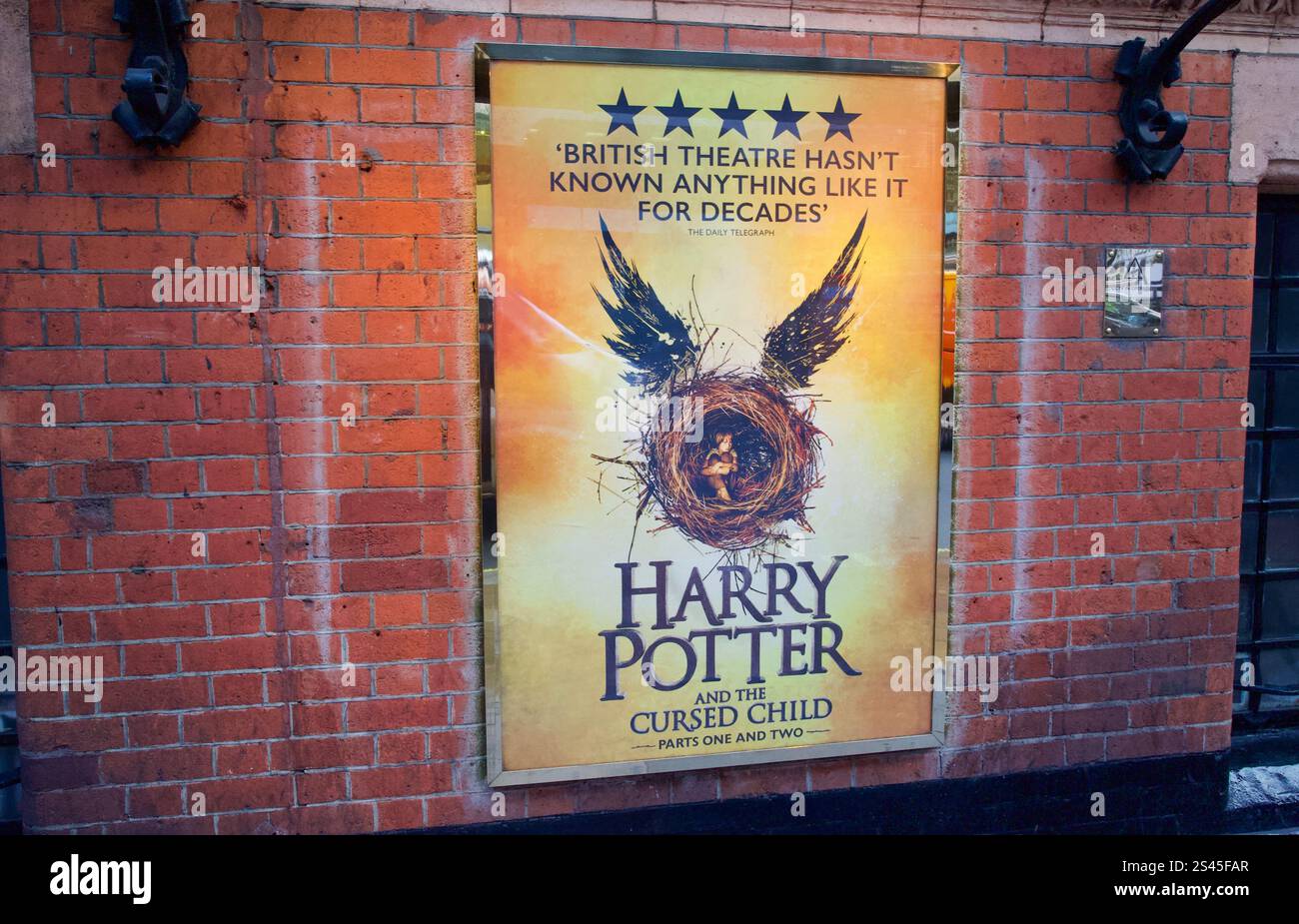 Harry Potter et l'enfant maudit, Palace Theatre, Cambridge Circus, City of Westminster, Londres, Angleterre. Banque D'Images