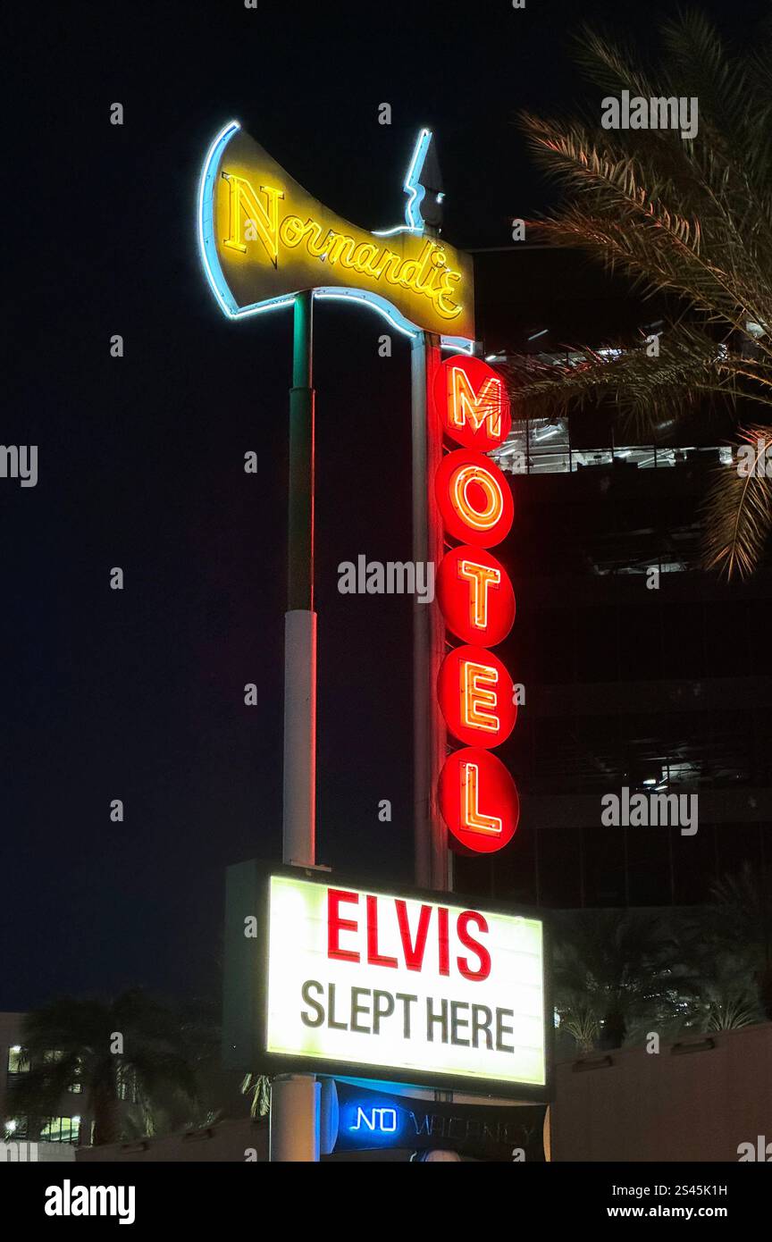 Elvis a dormi ici, Motel Normandie, Las Vegas, Nevada, USA *** Elvis a dormi ici, Motel Normandie, Las Vegas, Nevada, USA Banque D'Images Elvis a dormi ici, Motel Normandie, Las Vegas, Nevada, USA *** Elvis a dormi ici, Motel Normandie, Las Vegas, Nevada, USA Banque D'Images