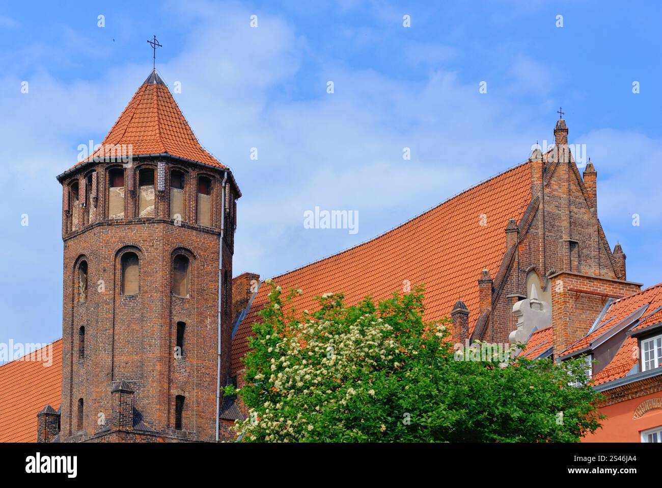 Église Catholique de Gdansk. Banque D'Images