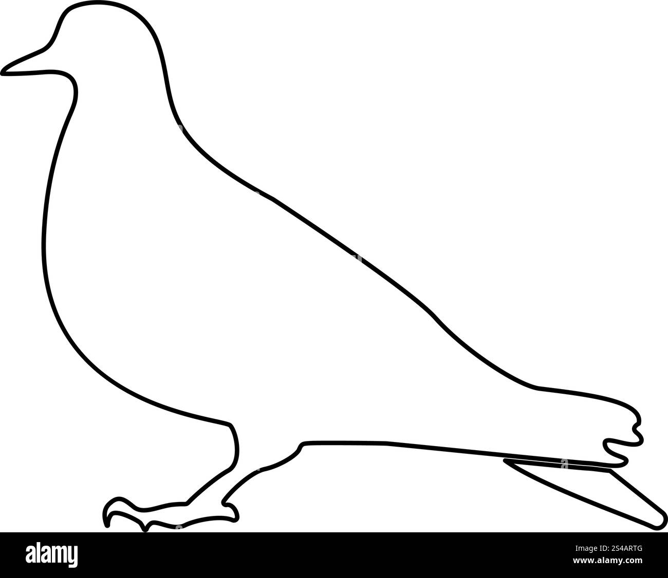 Icône de colombe . Illustration de Vecteur Icône de colombe . Illustration de Vecteur