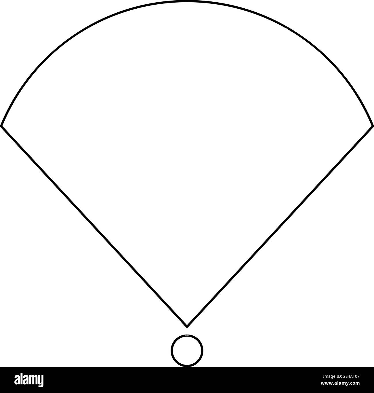 Emplacement ou icône radar .. Icône d'emplacement ou de radar . Illustration de Vecteur