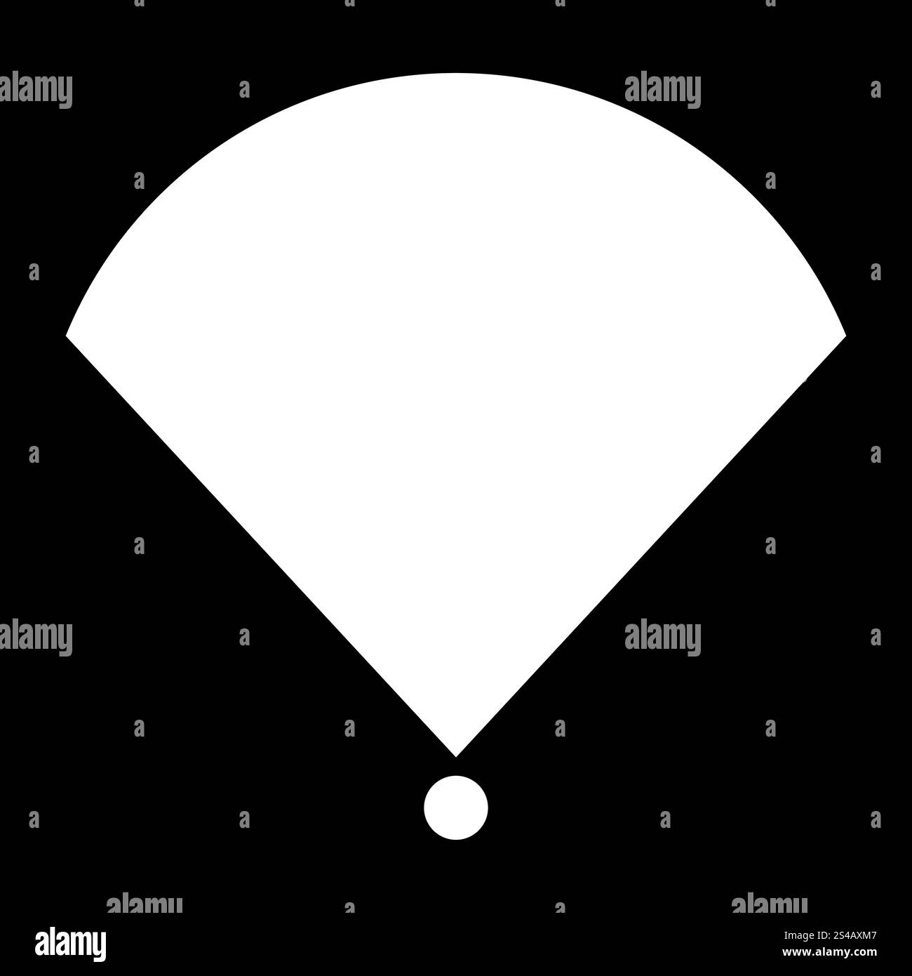 Emplacement ou icône radar .. Icône d'emplacement ou de radar . Illustration de Vecteur