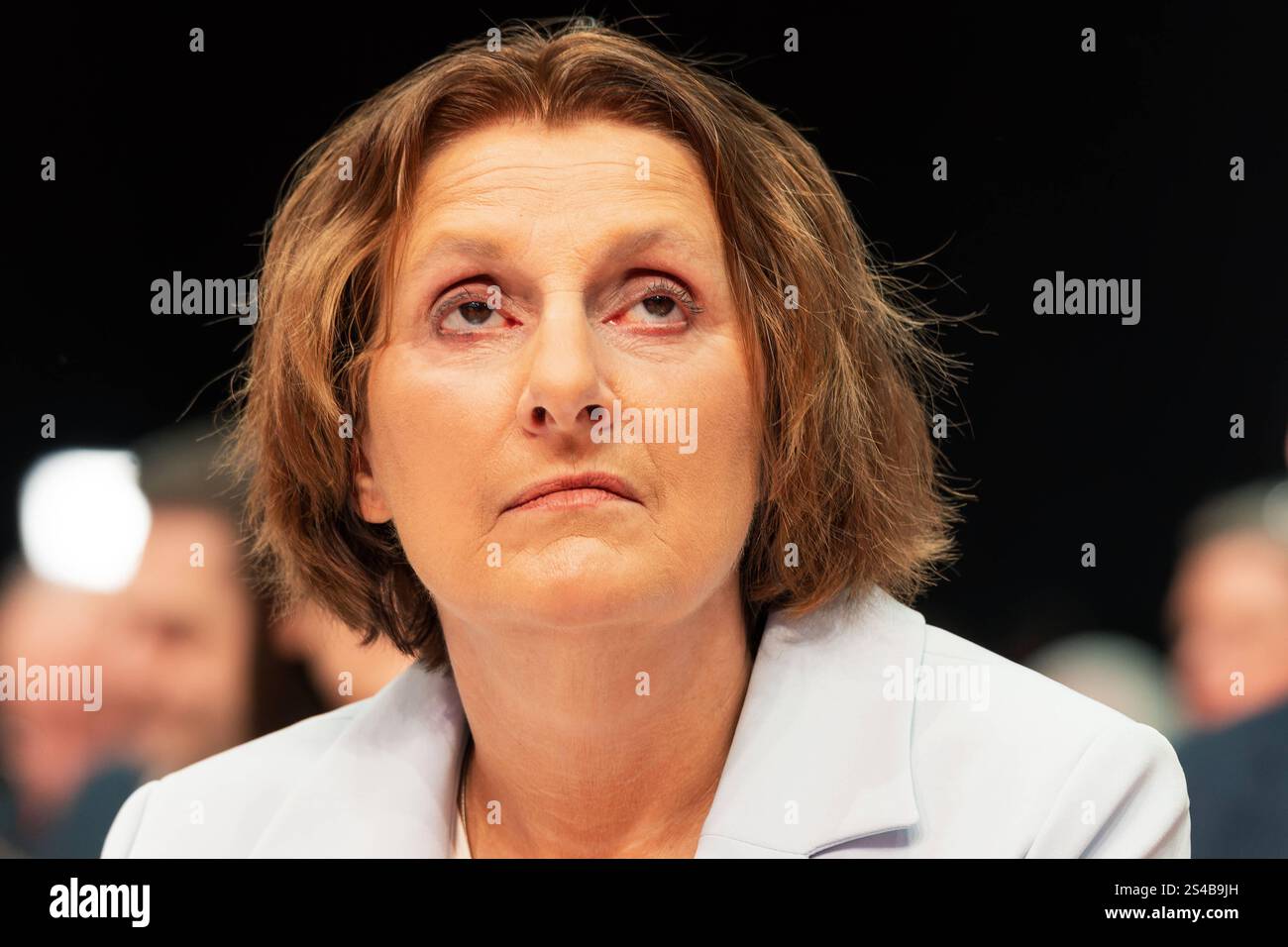 11.01.2025,Berlin,außerordentlicher Bundesparteitag der SPD im CityCube Britta Ernst *** 11 01 2025,Berlin,Conférence extraordinaire du parti fédéral du SPD au CityCube Britta Ernst Banque D'Images