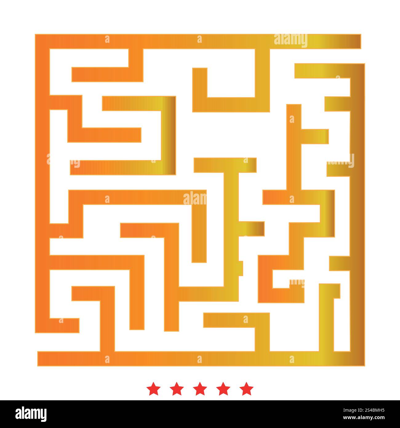 Labyrinthe, labyrinthe, icône énigme . Style plat. Labyrinthe, labyrinthe, icône énigme . C'est un style plat Illustration de Vecteur