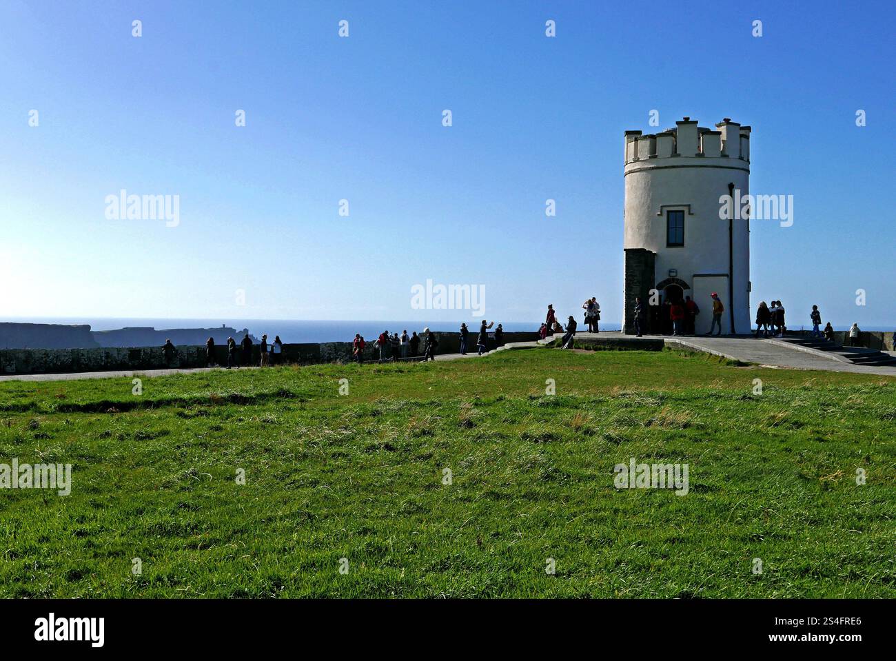 Falaises de Moher, comté de Clare, province de Munster, République d'Irlande, Europe Banque D'Images