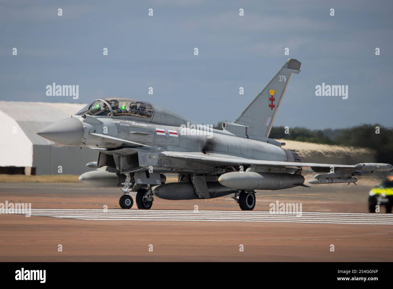Typhon T3 ZK379 de la RAF du No 41 Squadron Banque D'Images