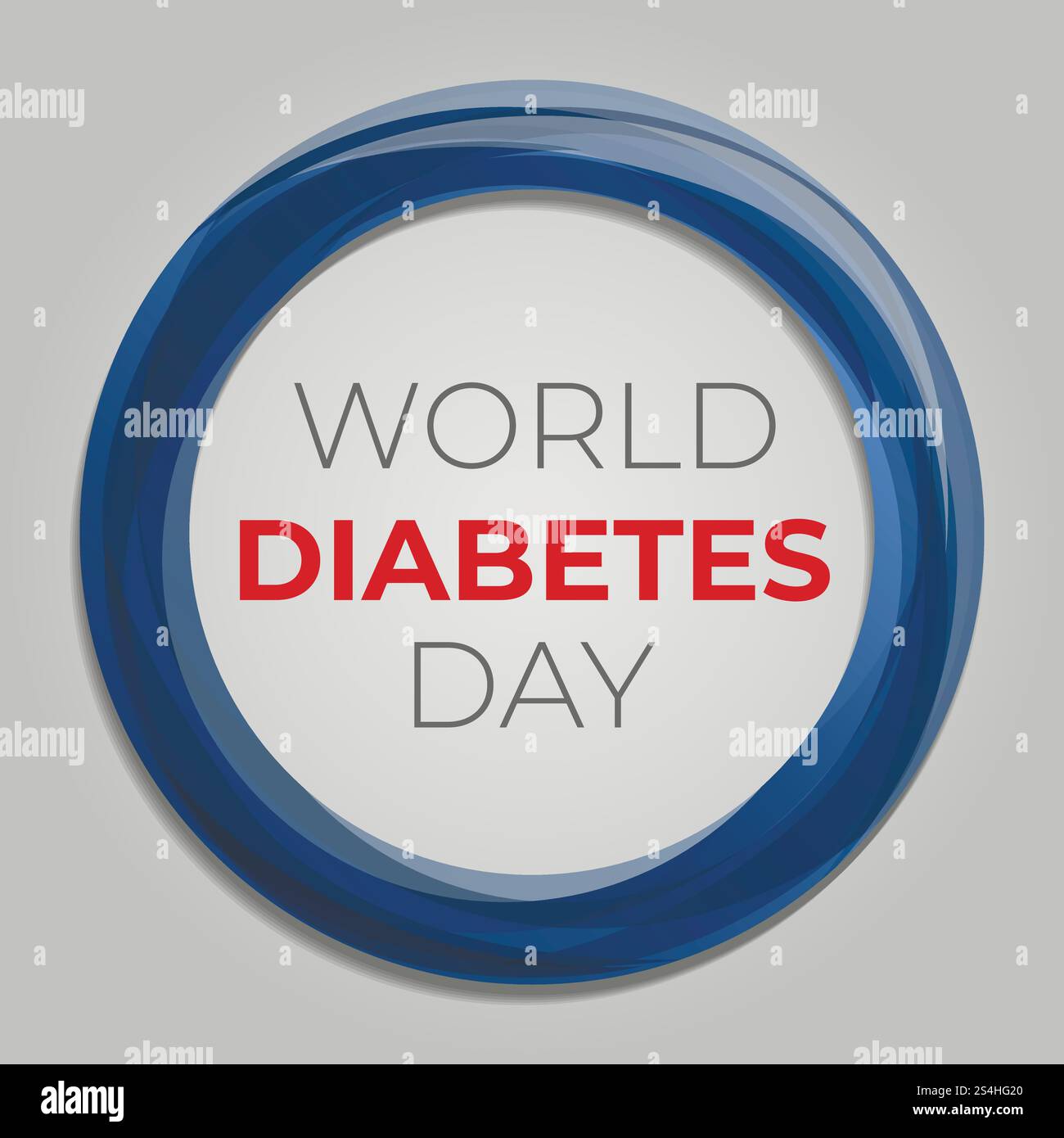 Fond du concept de journée du diabète de la santé. Illustration de dessin animé de fond de concept de vecteur de jour de diabète de santé pour la conception de Web. Fond de concept de jour de diabète de santé, style de dessin animé Illustration de Vecteur