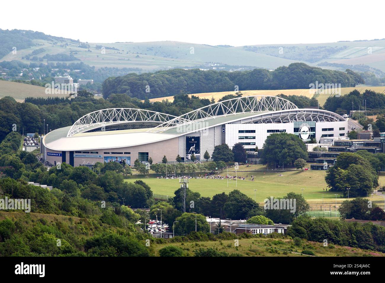 L'American Express Community Stadium (l'Amex), Falmer, Brighton. Banque D'Images L'American Express Community Stadium (l'Amex), Falmer, Brighton. Banque D'Images