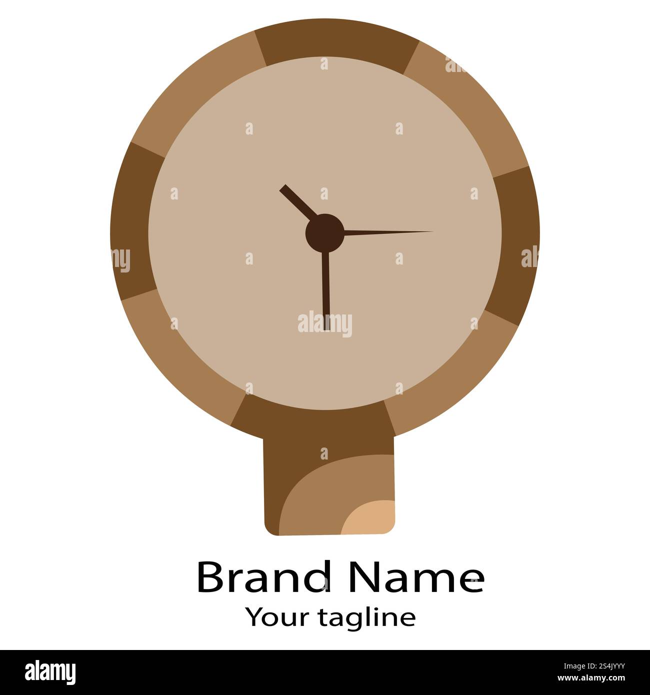 Dernière conception avancée de logo pour la société d'affaires Illustration de Vecteur