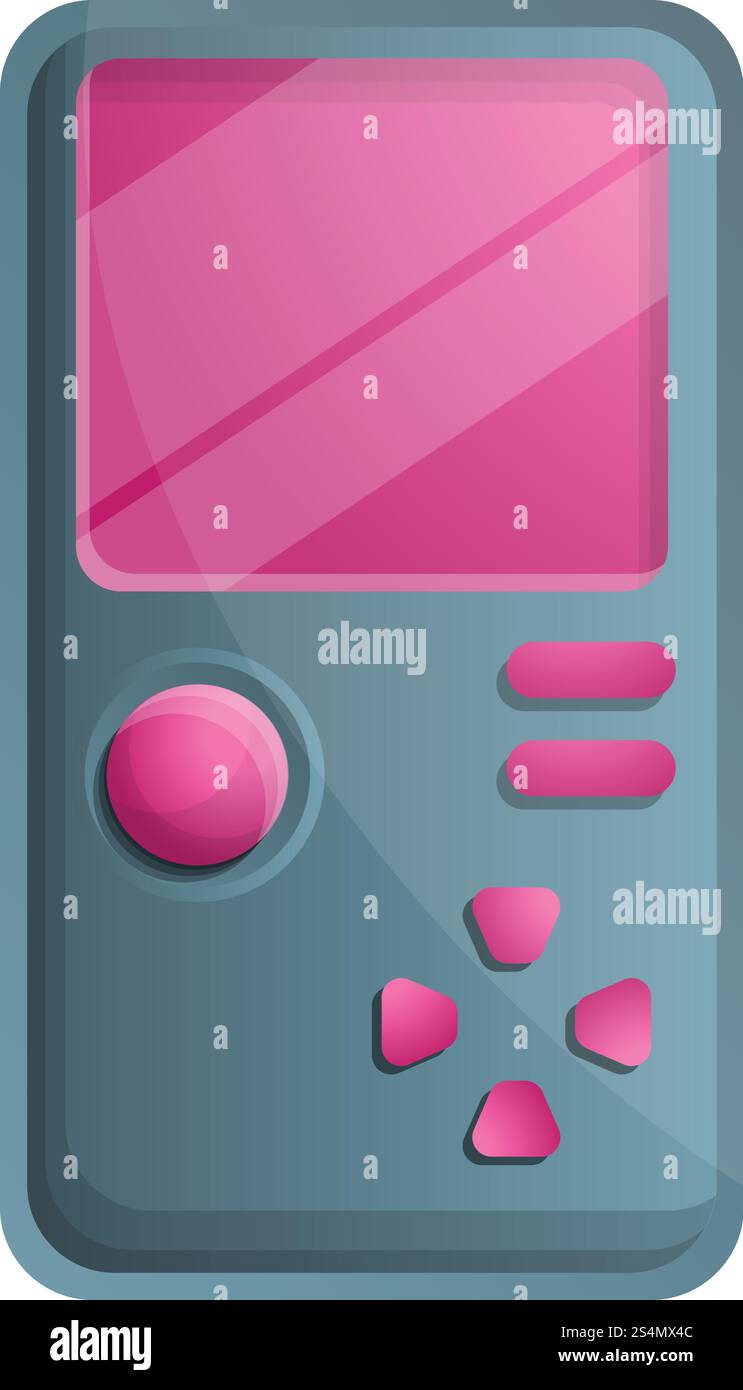 Icône de périphérique portable de jeu vidéo. Dessin animé de l'icône de vecteur de périphérique portable de jeu vidéo pour la conception de Web isolé sur fond blanc. Icône de périphérique portable de jeu vidéo, style de dessin animé Illustration de Vecteur Icône de périphérique portable de jeu vidéo. Dessin animé de l'icône de vecteur de périphérique portable de jeu vidéo pour la conception de Web isolé sur fond blanc. Icône de périphérique portable de jeu vidéo, style de dessin animé Illustration de Vecteur