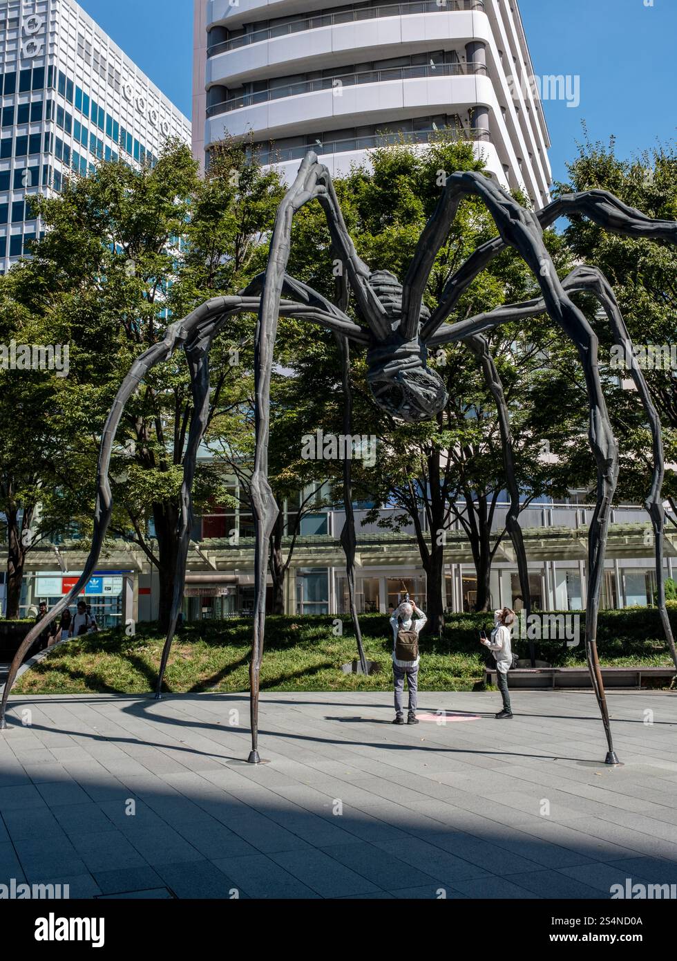 Louise Bourgeois Maman Spider sculpture à Tokyo Midtown Garden Terrace Roppongi à Tokyo Japon Banque D'Images