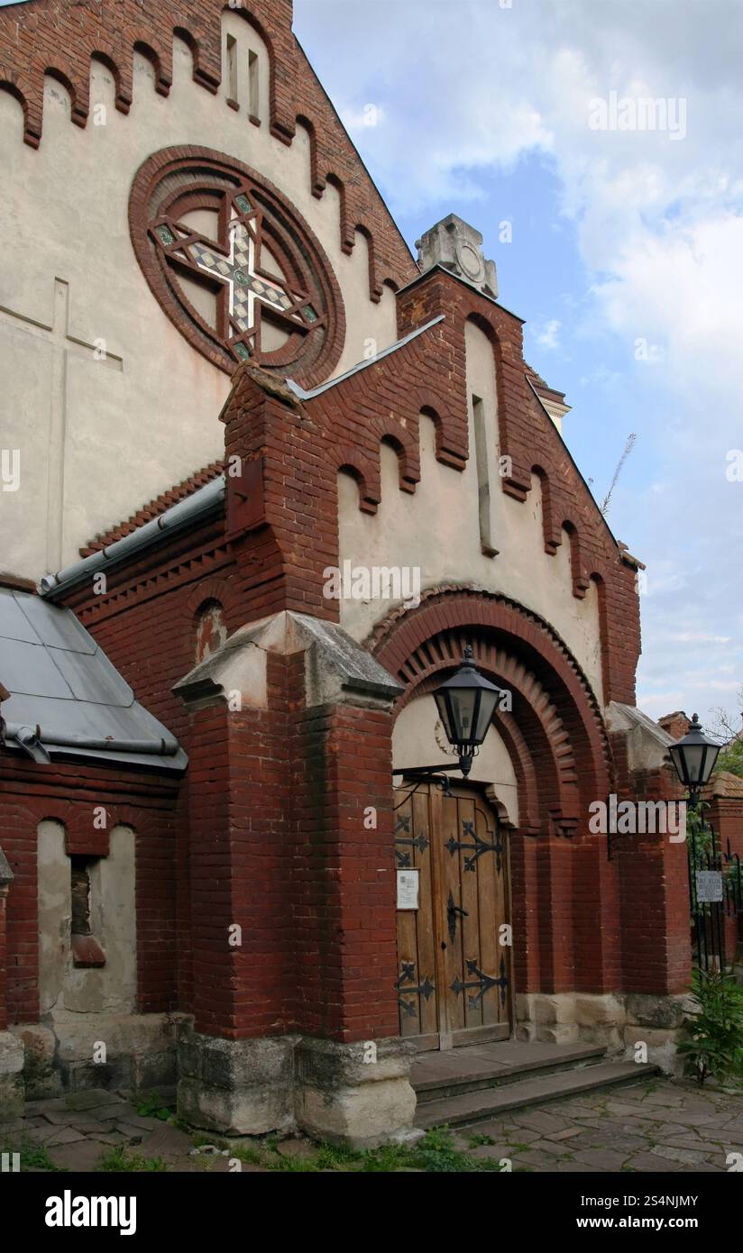 – Église Jean-Baptiste au centre-ville de Lviv (Ukraine) Banque D'Images