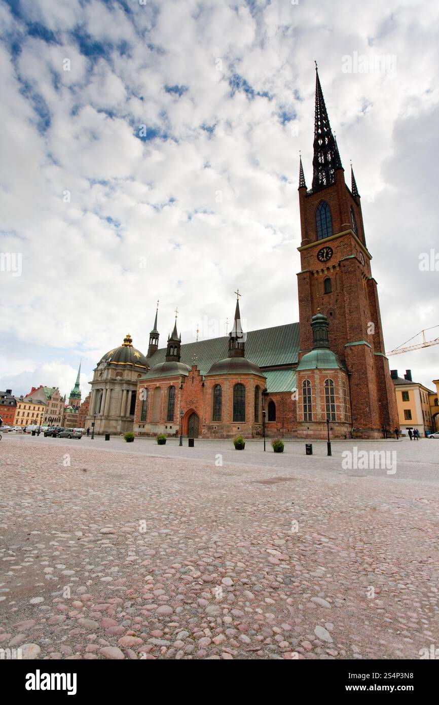 Riddarholmskyrkan Chevaliers - Church - à Stockholm, Suède Banque D'Images