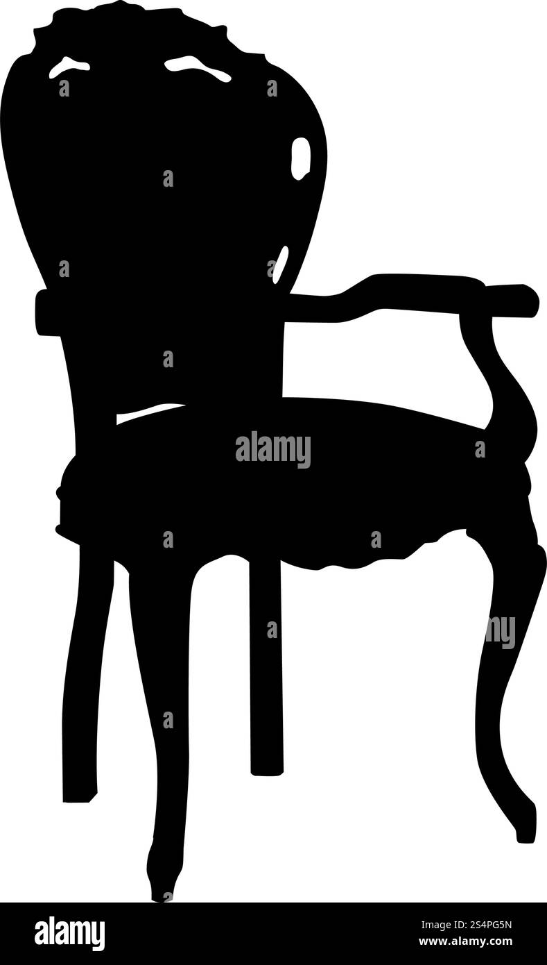 Président d'ossature. Design noir simple. Vector Illustration. Illustration de Vecteur Président d'ossature. Design noir simple. Vector Illustration. Illustration de Vecteur
