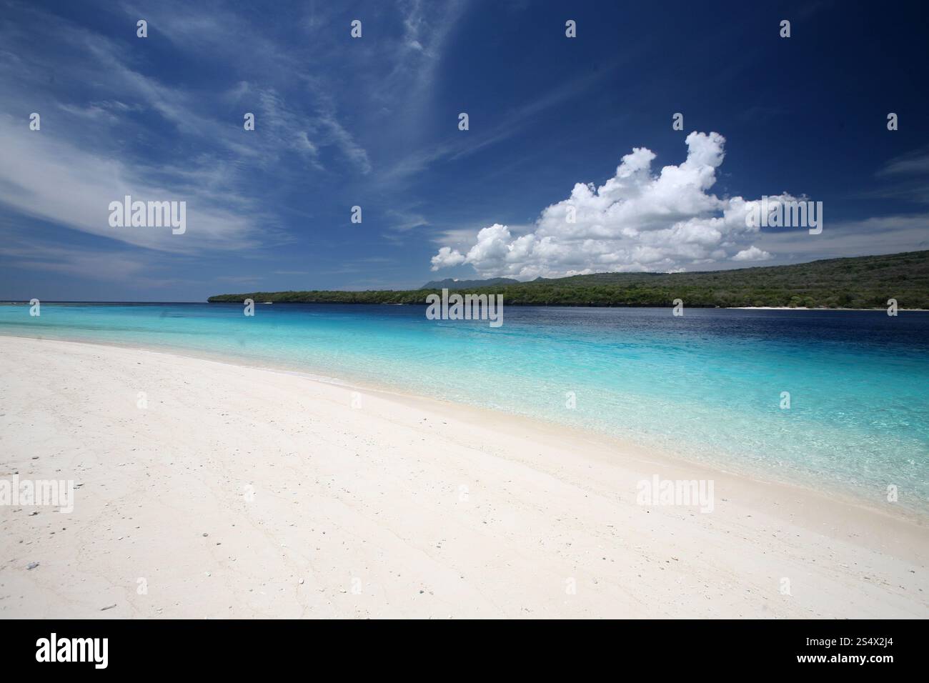 La plage de rêve de l'île Jaco, dans la ville de Tutuala, à l'est du Timor oriental, dans le sud-est de la région.&#XA; Banque D'Images