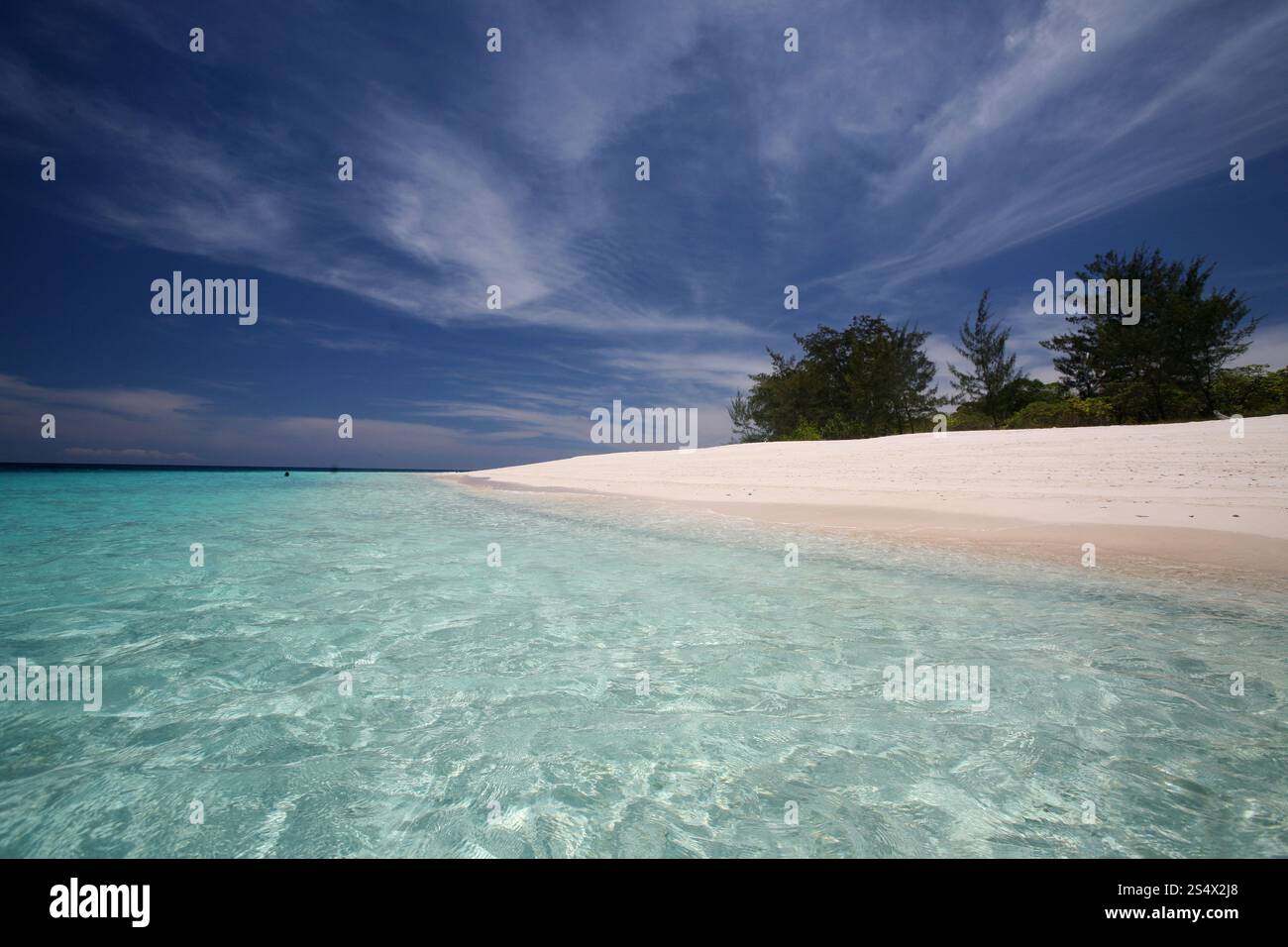 La plage de rêve de l'île Jaco, dans la ville de Tutuala, à l'est du Timor oriental, dans le sud-est de la région.&#XA; Banque D'Images