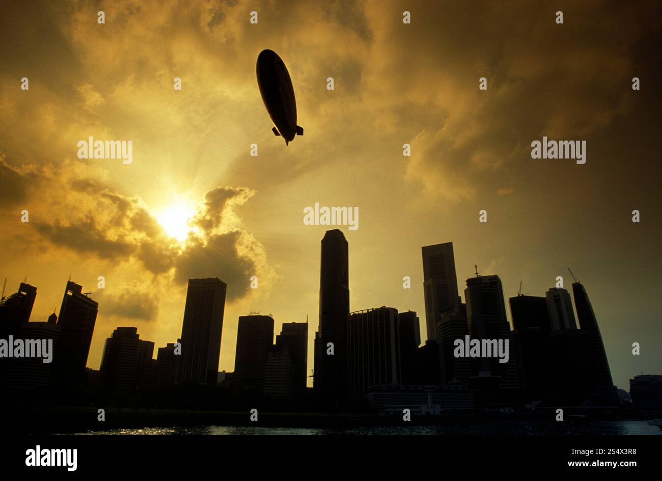 Le quater de la Banque au bord de la rivière Singapour et Marina Bay dans la ville de Singapour dans le sud-astasie. ASIE SINGAPOUR VILLE CENTRE-VILLE PAYSAGE URBAIN Banque D'Images