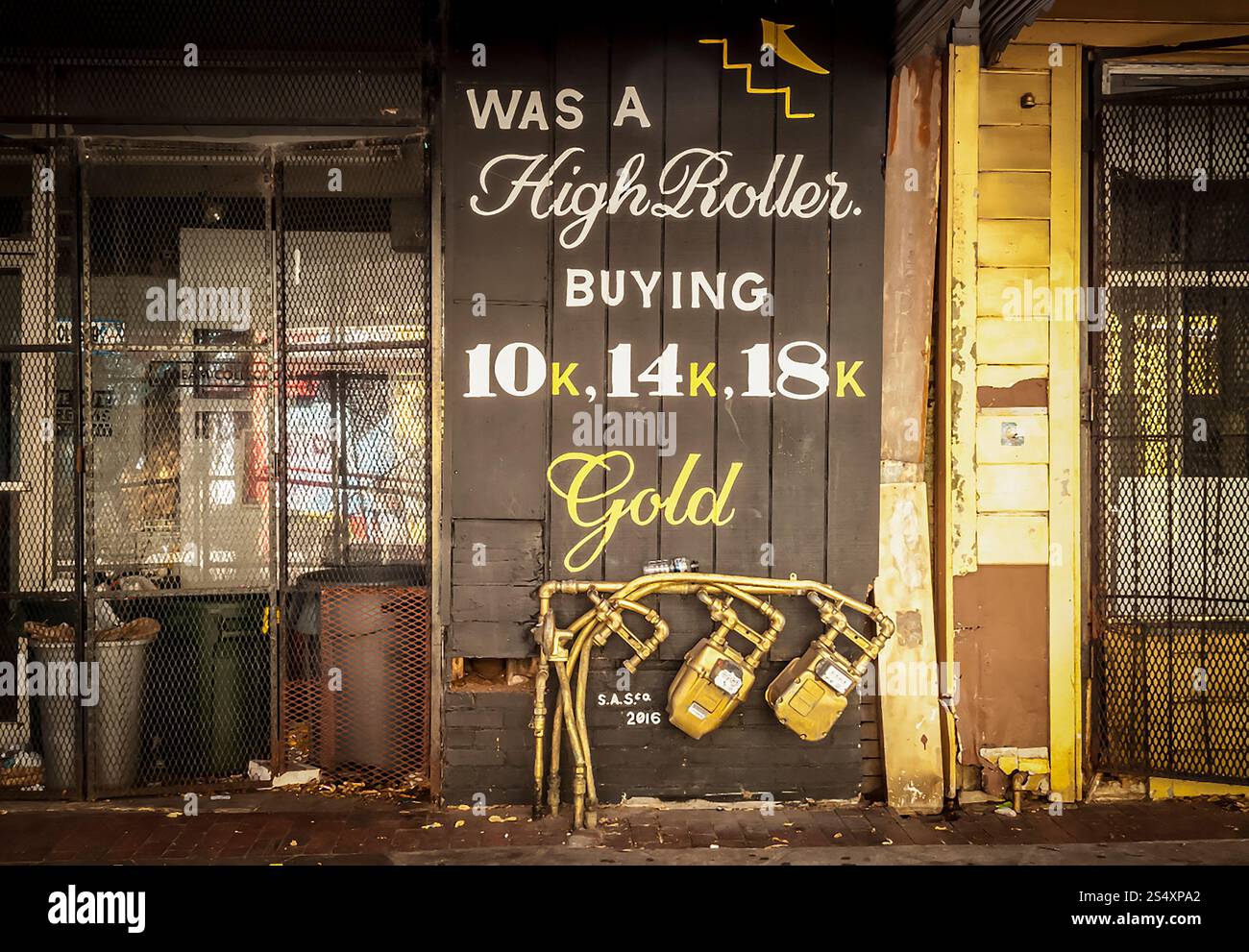 Gold Store Banque D'Images