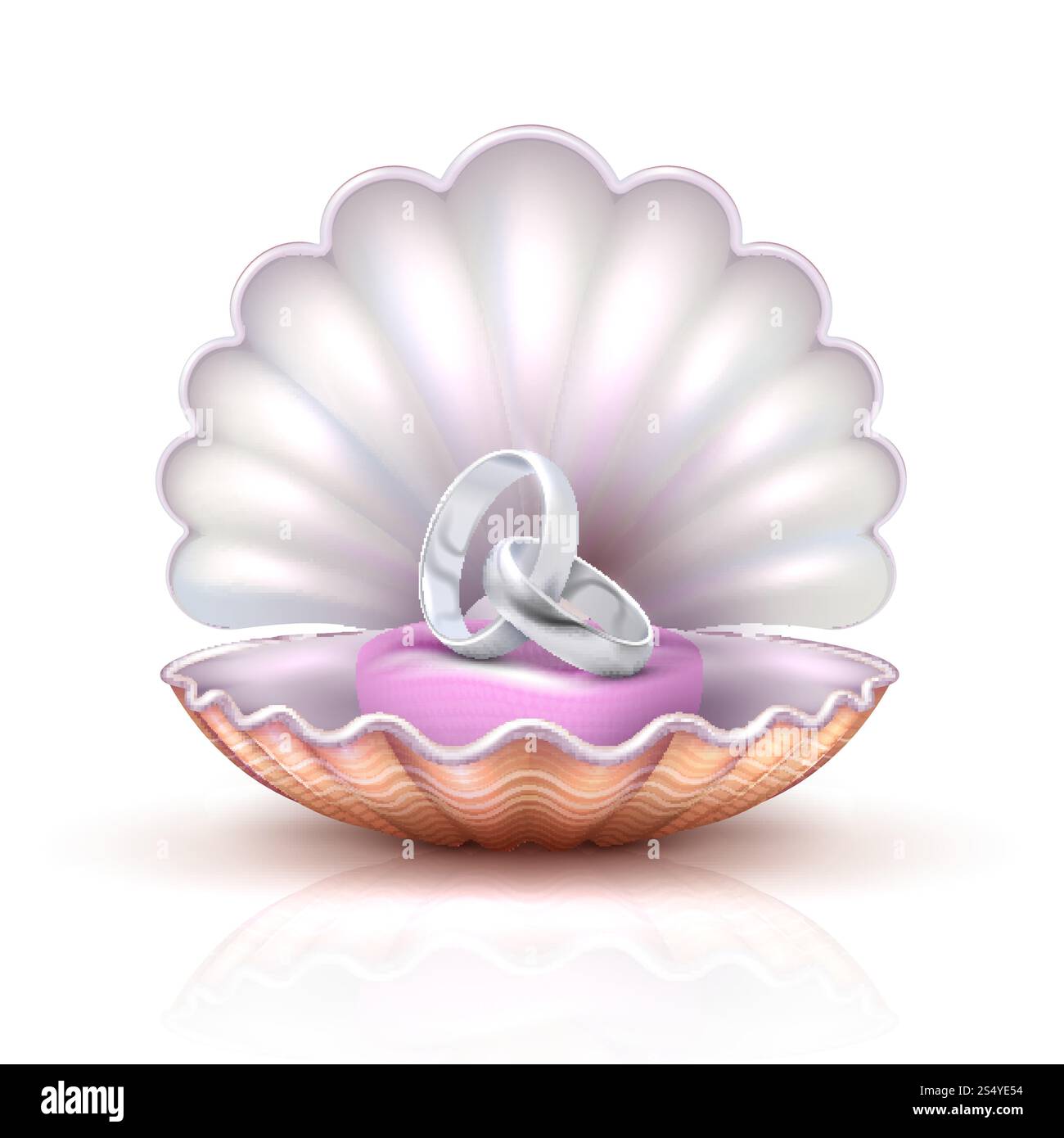 Mariage en argent de luxe vectoriel, anneaux de mariage sur coquillage réaliste. Marry me concept illustration vectorielle. Anneaux de mariage sur coquillage réaliste, mariage en argent de luxe vectoriel Illustration de Vecteur Mariage en argent de luxe vectoriel, anneaux de mariage sur coquillage réaliste. Marry me concept illustration vectorielle. Anneaux de mariage sur coquillage réaliste, mariage en argent de luxe vectoriel Illustration de Vecteur