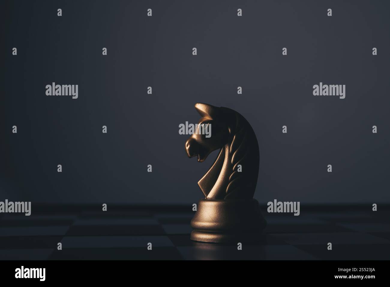 Jeu d'isolé sur fond noir. Banque D'Images