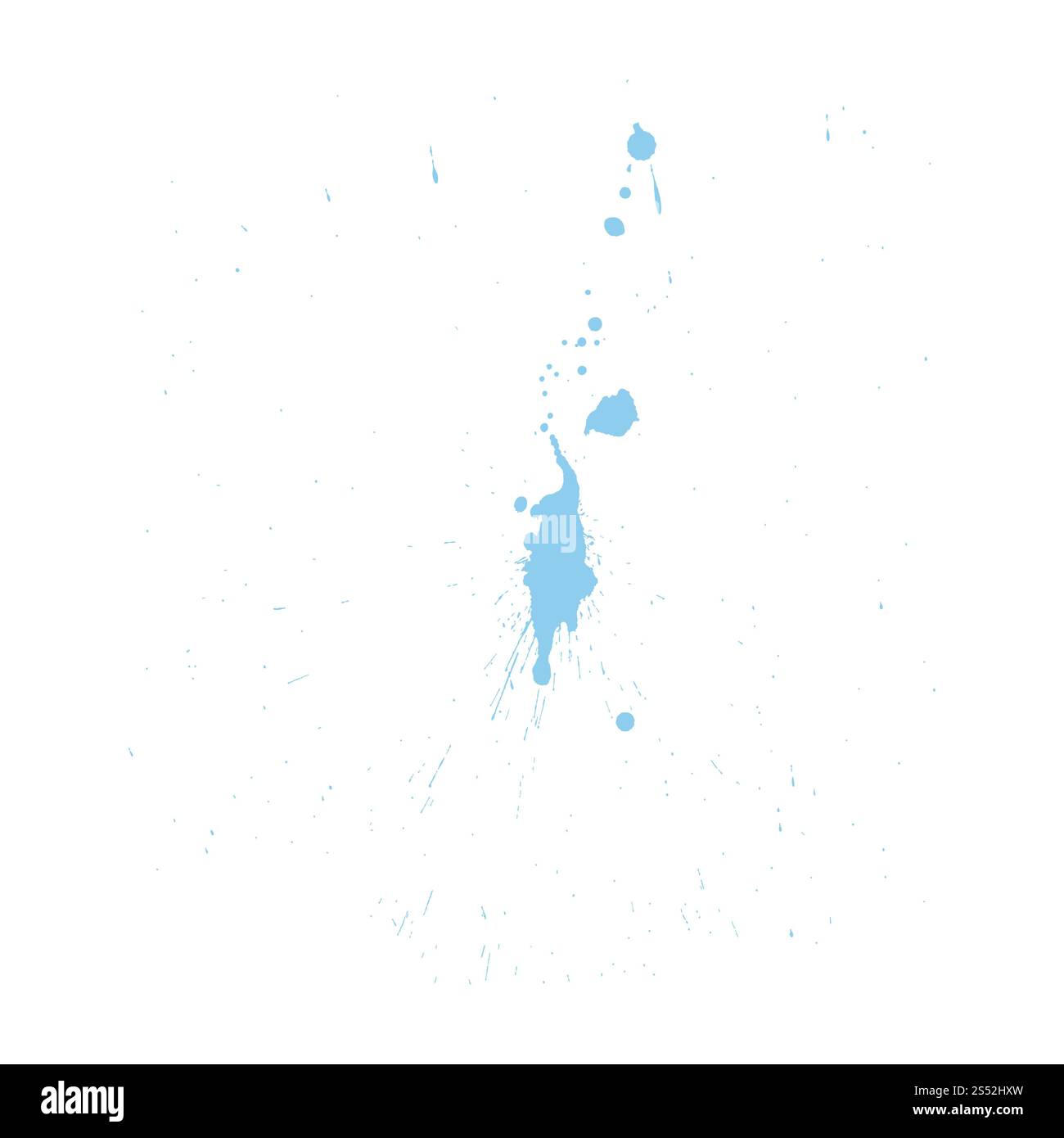 Motif grunge. Couleur sur blanc. Illustration vectorielle. Banque D'Images