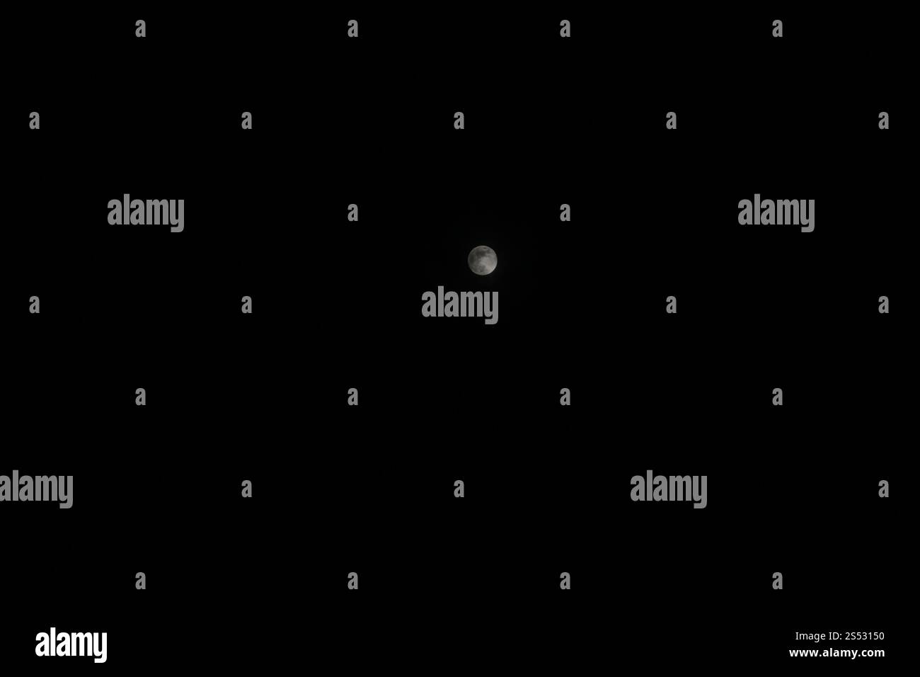 Wolf Moon Brentwood Essex UK 13 janvier 2025 Banque D'Images