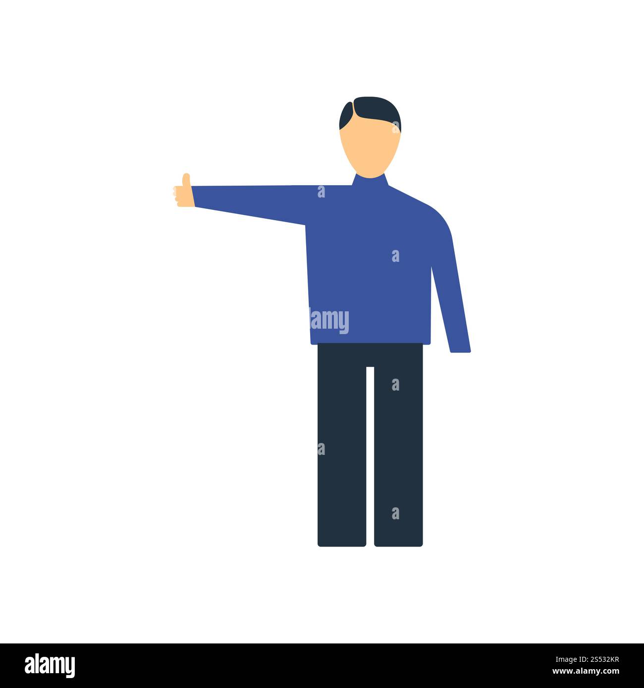 Attraper l'icône de taxi. Télévision couleur design. Vector illustration. Banque D'Images