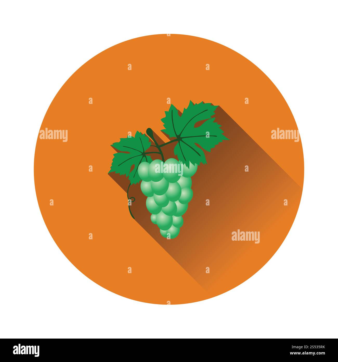 Icône du design de télévision en couleurs de l'interface utilisateur de raisin. Vector illustration. Banque D'Images Icône du design de télévision en couleurs de l'interface utilisateur de raisin. Vector illustration. Banque D'Images