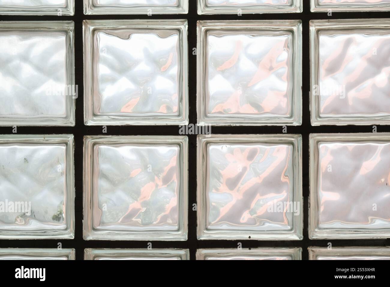 Abstrait de la texture de verre dépoli clair Banque D'Images