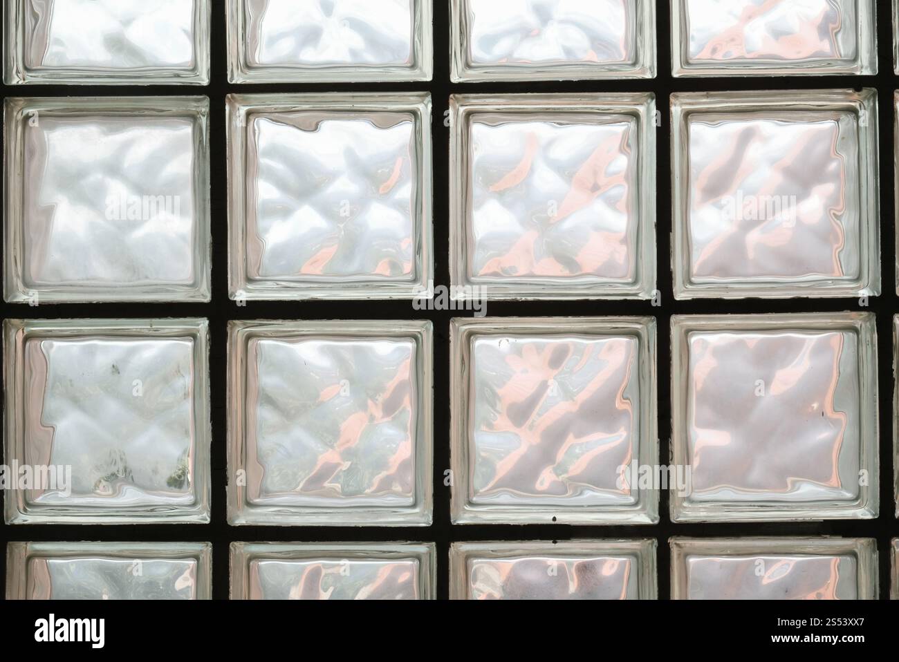 Abstrait de la texture de verre dépoli clair Banque D'Images