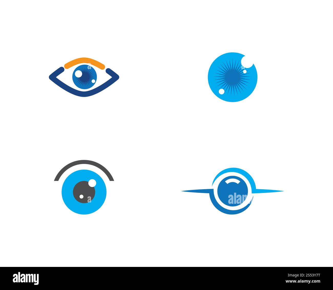 L'entreprise Identité de marque Spécialiste de la conception de logo Vector Banque D'Images