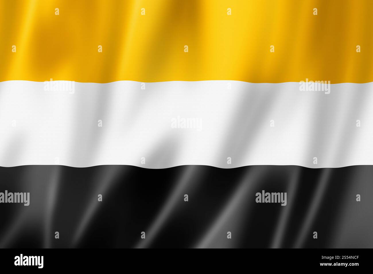 Drapeau ethnique du peuple Garifuna, Amérique du Sud. Illustration 3D. Drapeau ethnique du peuple Garifuna, Amérique du Sud Banque D'Images