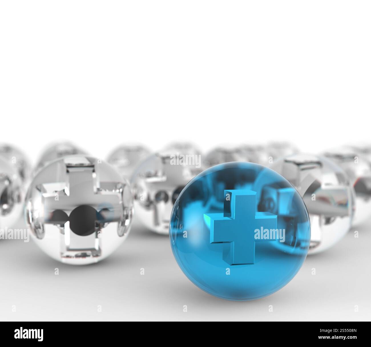 panneau virtuel de premiers soins dans le laboratoire Banque D'Images