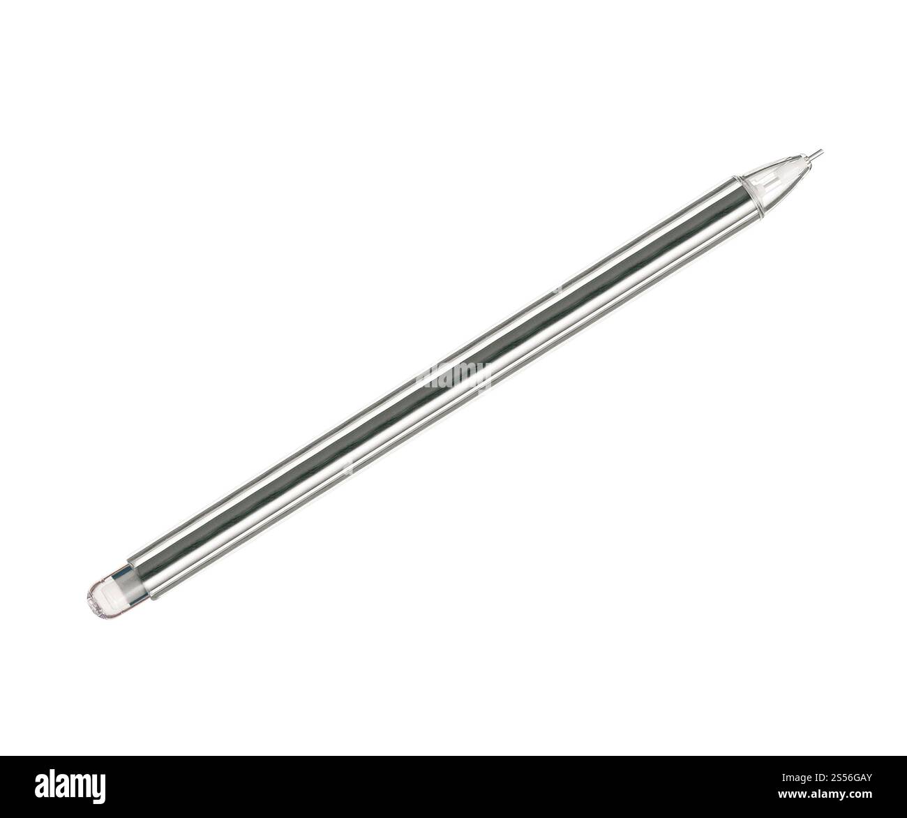 Stylo isolé sur fond blanc. Stylo Banque D'Images