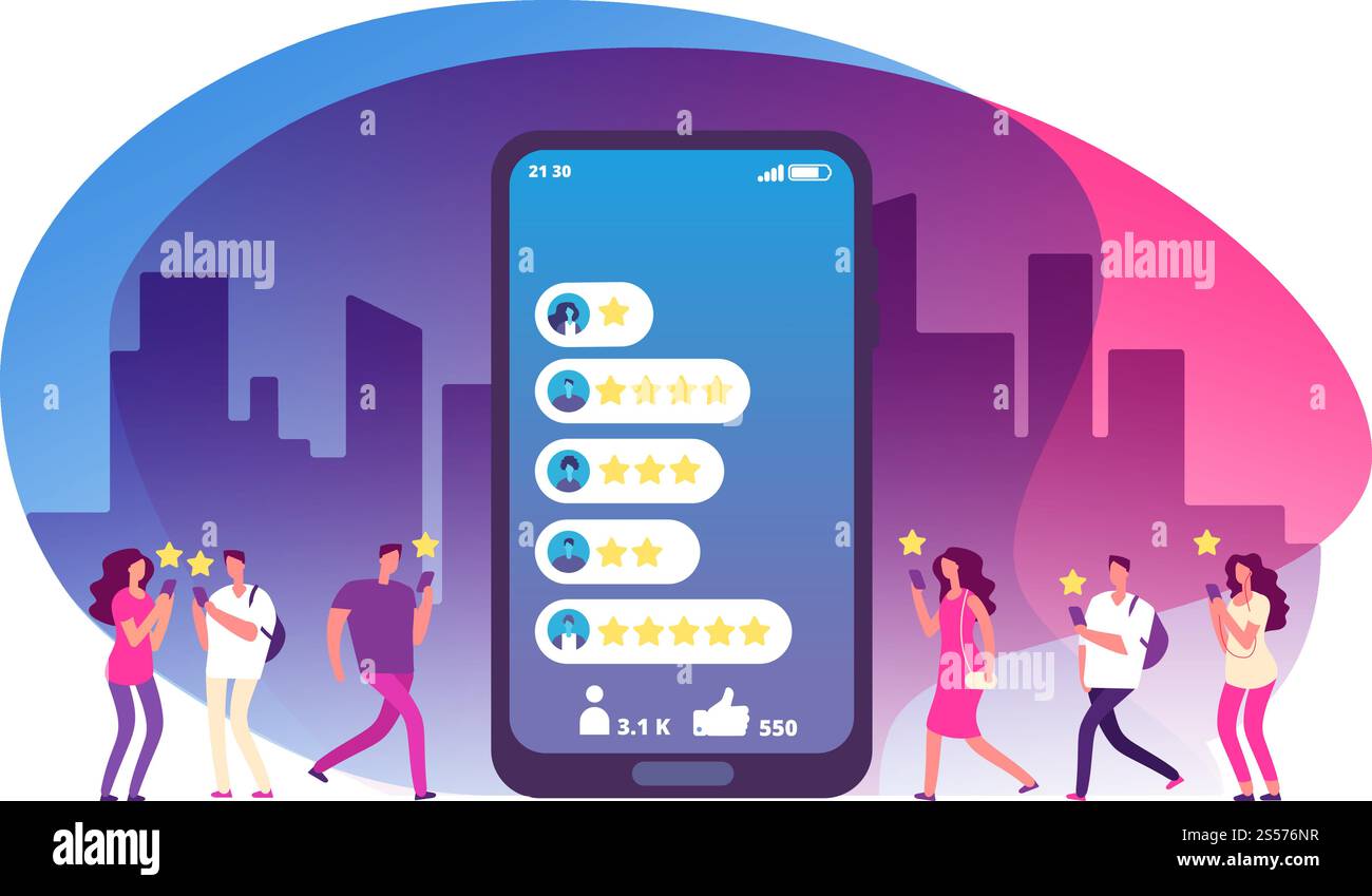 Avis et commentaires des clients. Cinq étoiles sur l'écran du smartphone et les clients. Enquête en ligne, concept de vecteur de satisfaction des clients. Illustration de la révision de la note, du feedback du service client. Avis et commentaires des clients. Cinq étoiles sur l'écran du smartphone et les clients. Enquête en ligne, concept de vecteur de satisfaction des clients Illustration de Vecteur Avis et commentaires des clients. Cinq étoiles sur l'écran du smartphone et les clients. Enquête en ligne, concept de vecteur de satisfaction des clients. Illustration de la révision de la note, du feedback du service client. Avis et commentaires des clients. Cinq étoiles sur l'écran du smartphone et les clients. Enquête en ligne, concept de vecteur de satisfaction des clients Illustration de Vecteur