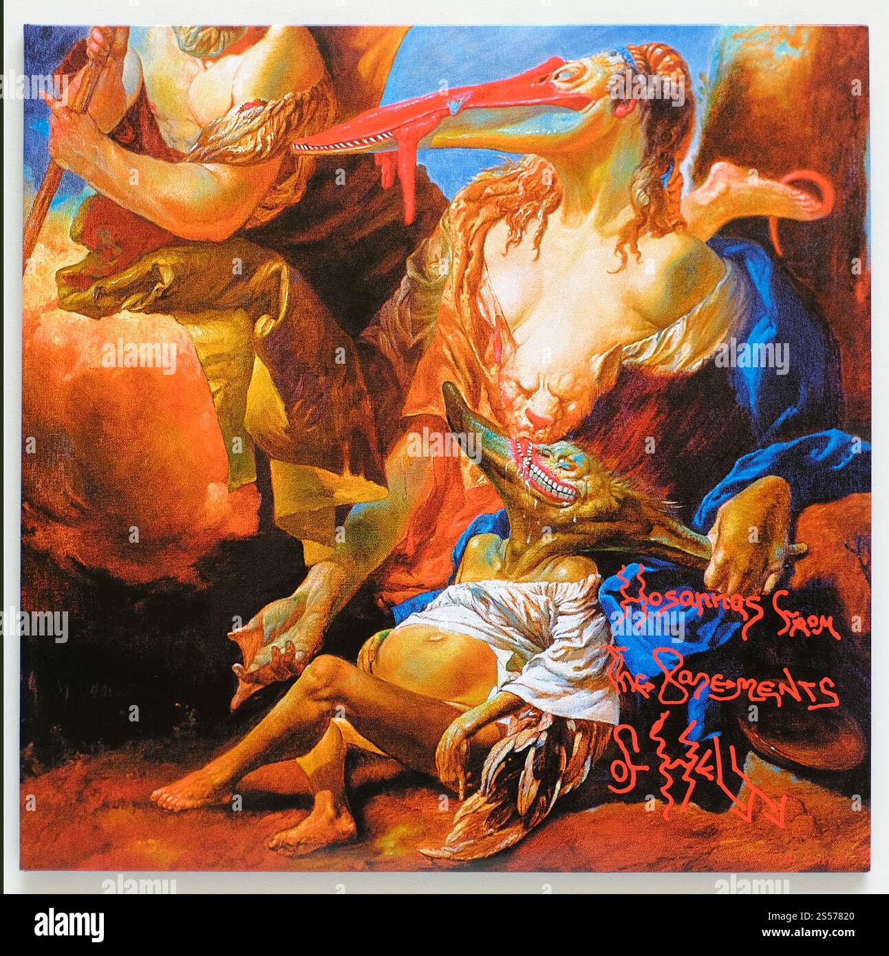 La couverture de Hosannas from the Basements of Hell, album de 2006 par Killing Joke on Cooking Vinyl - USAGE ÉDITORIAL SEULEMENT Banque D'Images