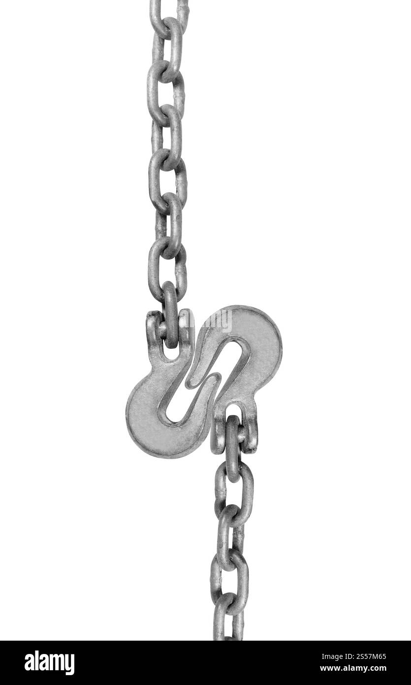 Crochets métalliques isolés sur fond blanc. Crochets métalliques isolés sur blanc Banque D'Images Crochets métalliques isolés sur fond blanc. Crochets métalliques isolés sur blanc Banque D'Images