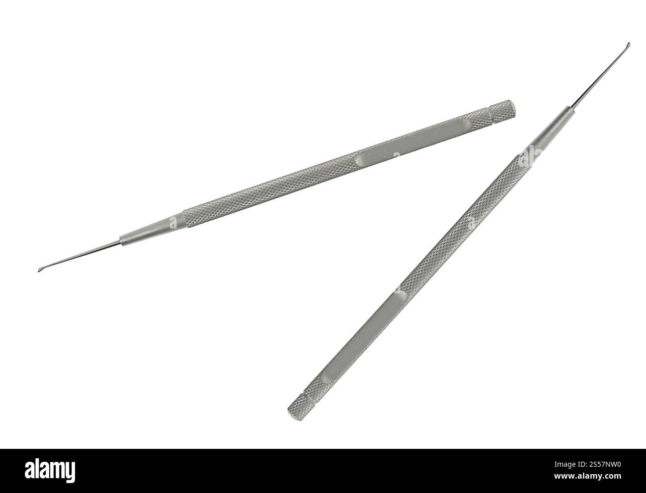 Ensemble d'outils d'équipement médical métallique pour les soins dentaires des dents. outils d'équipement médical métallique pour les soins dentaires des dents Banque D'Images