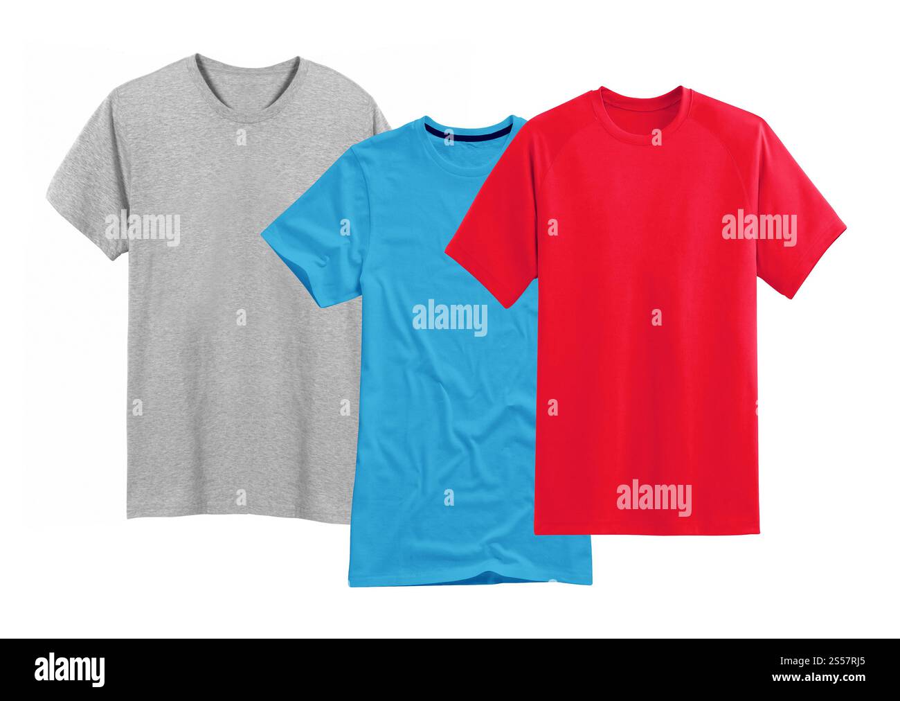 t-shirt avec différentes couleurs Banque D'Images