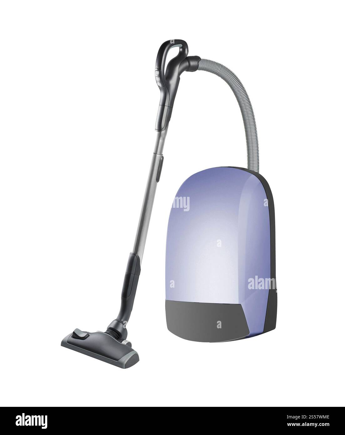 Aspirateur isolé sur le blanc. Aspirateur isolé Banque D'Images