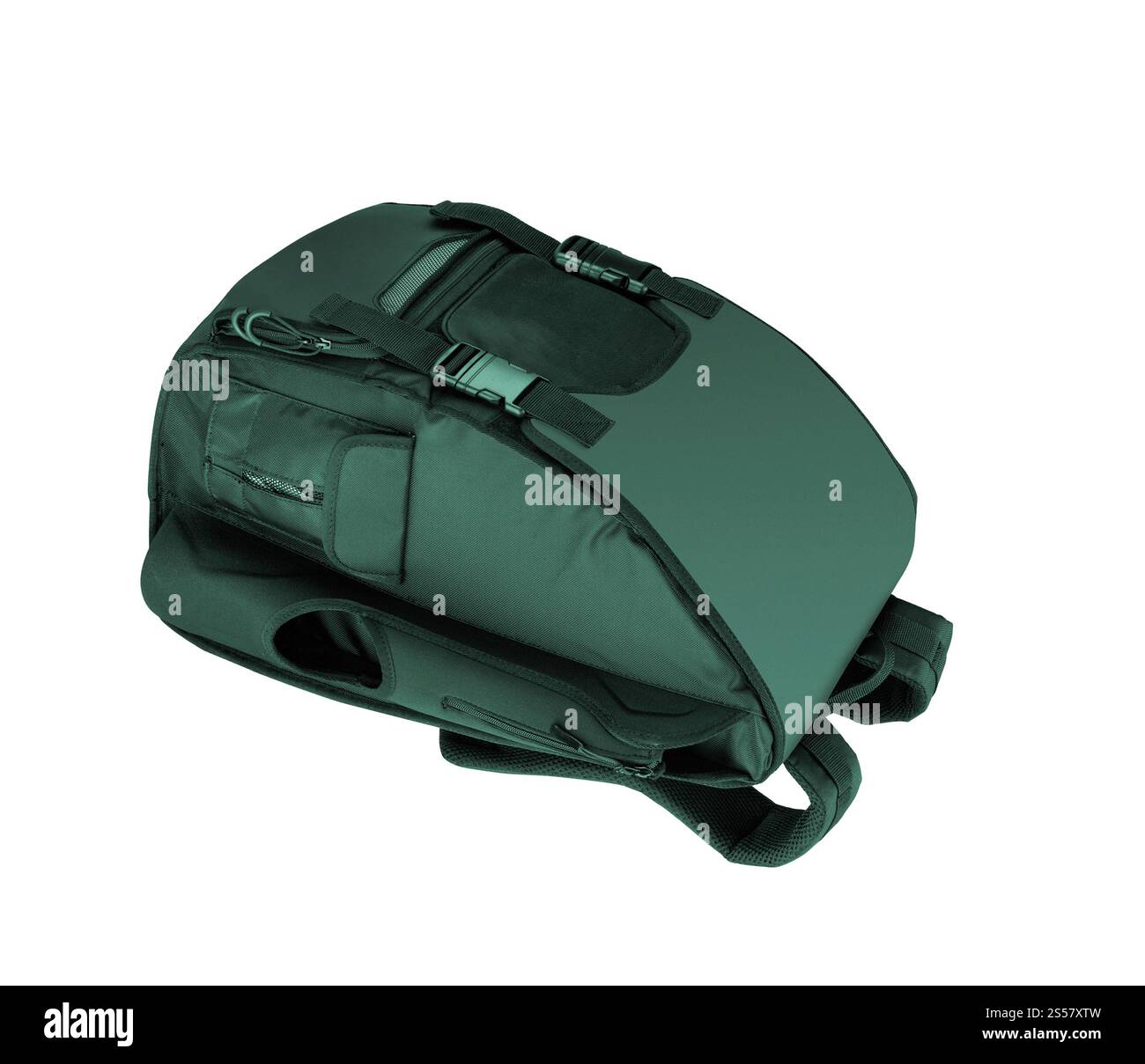 Sac à dos isolé sur fond blanc Banque D'Images