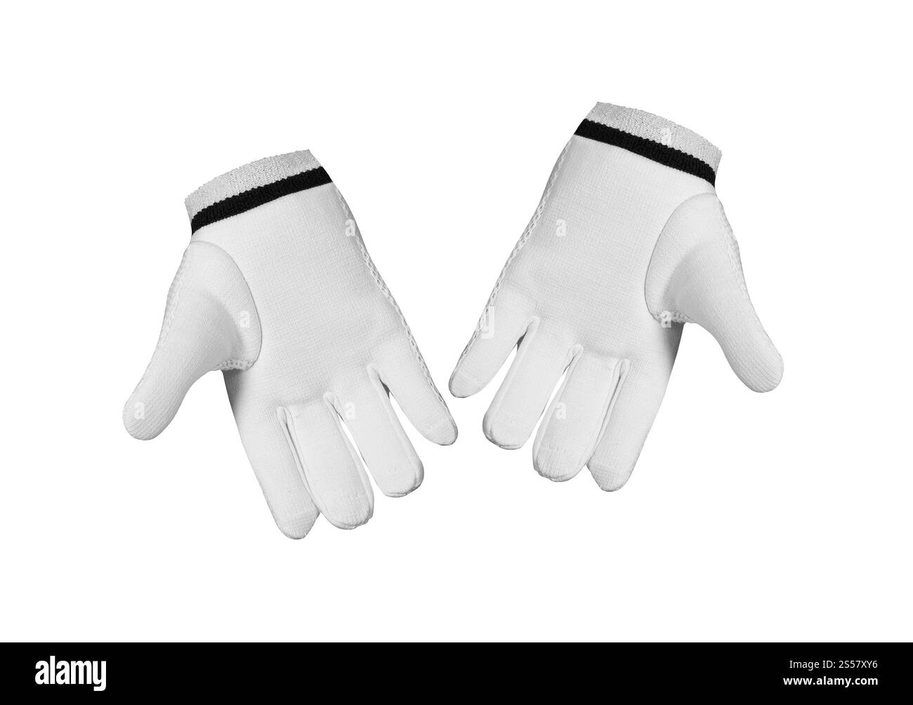 Gant de golf isolé sur fond blanc Banque D'Images