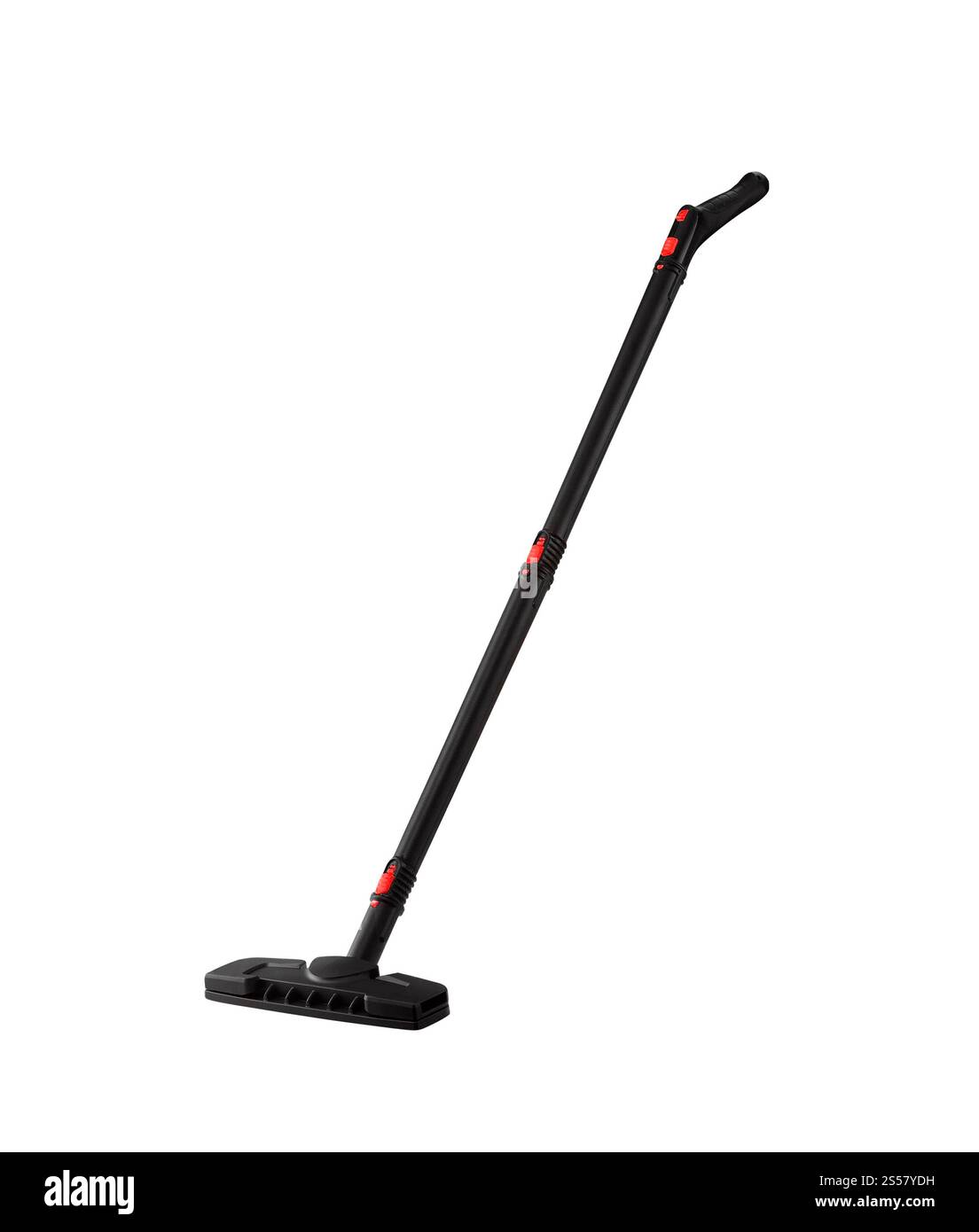 Brosse pour aspirateur isolée sur blanc Banque D'Images